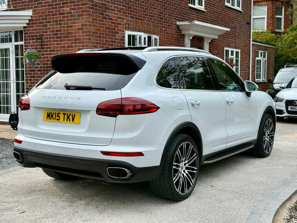 Porsche Cayenne Turbo Tiptronic S White #7