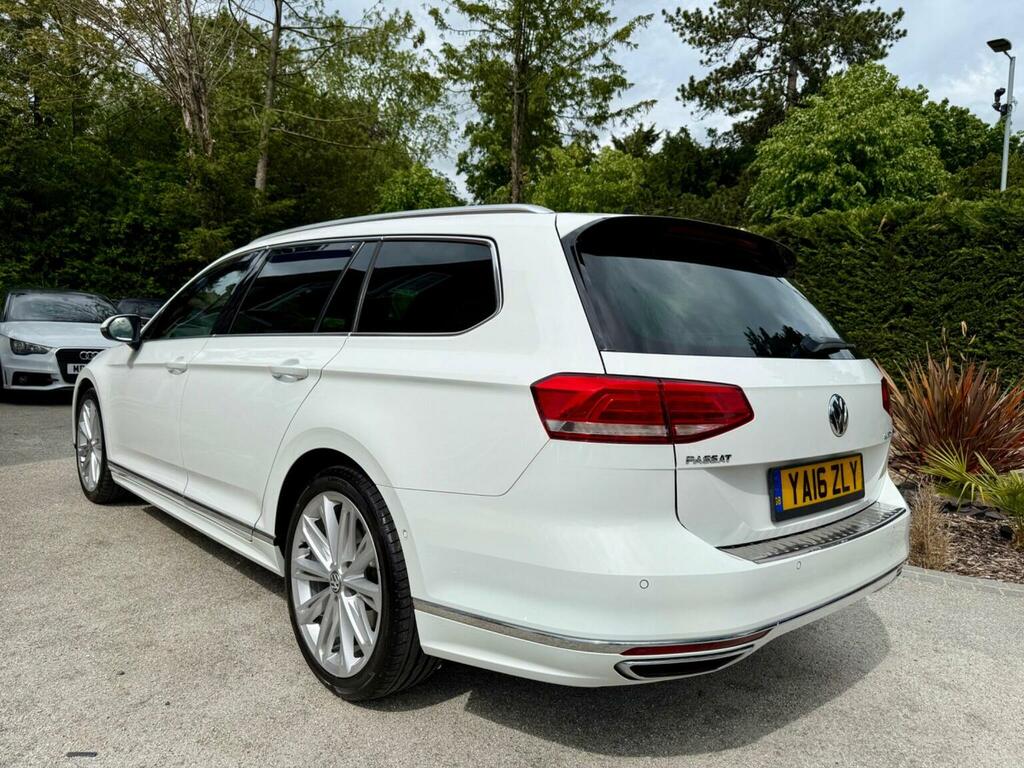 Volkswagen Passat 2.0 Tdi Bluemotion Tech R-line Dsg Euro 6 Ss White #5