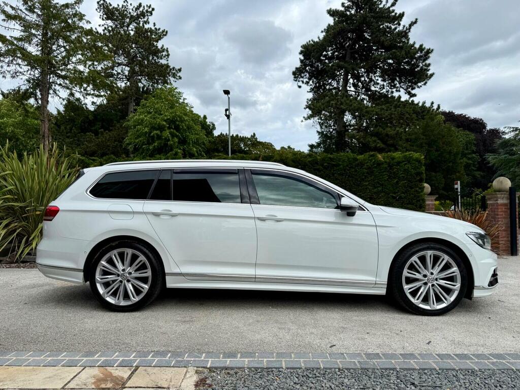 Volkswagen Passat 2.0 Tdi Bluemotion Tech R-line Dsg Euro 6 Ss White #3