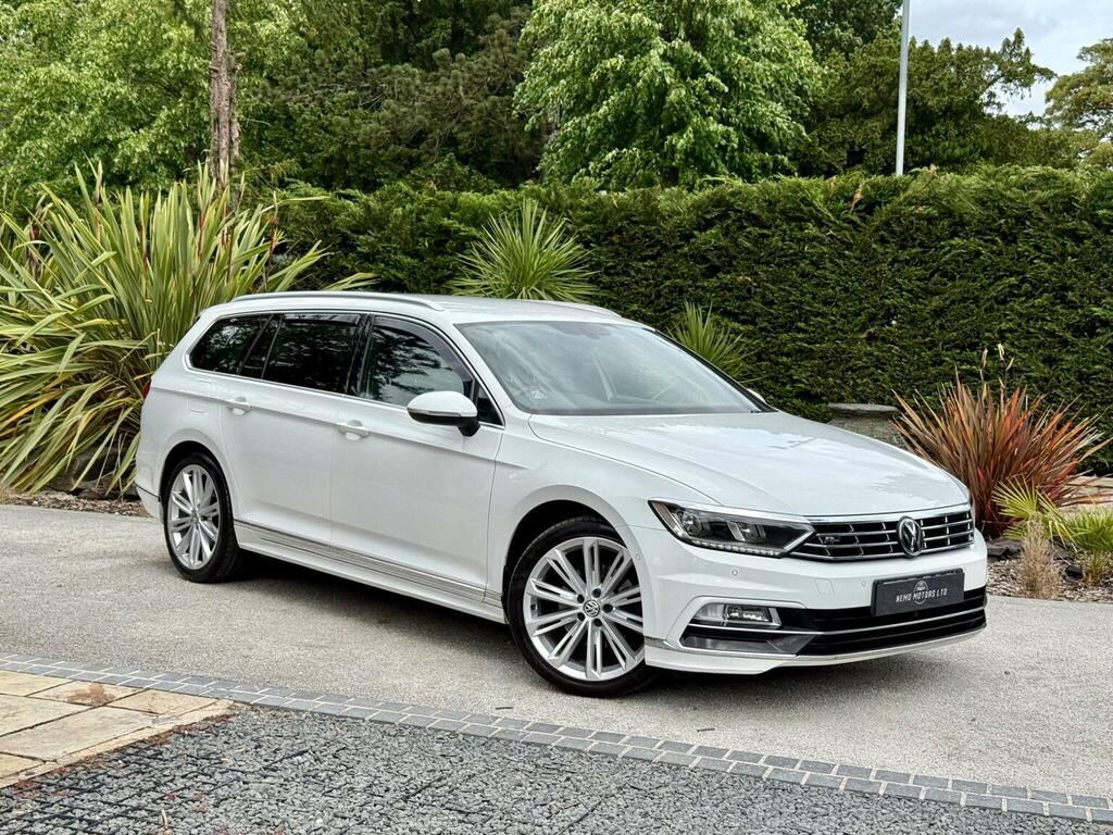 Volkswagen Passat 2.0 Tdi Bluemotion Tech R-line Dsg Euro 6 Ss White