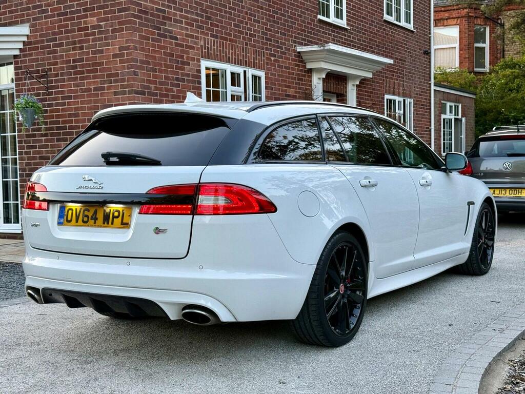 Jaguar XF 3.0D S V6 Portfolio Sportbrake Euro 5 Ss 5 White #4