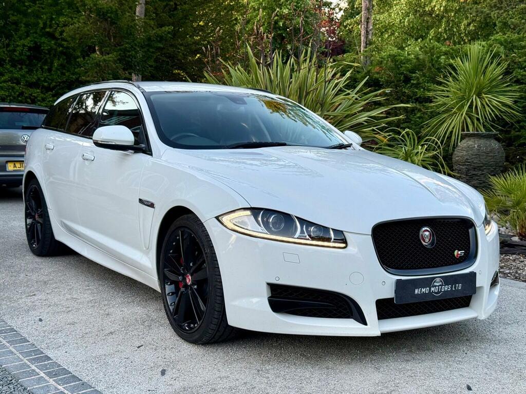 Jaguar XF 3.0D S V6 Portfolio Sportbrake Euro 5 Ss 5 White #6