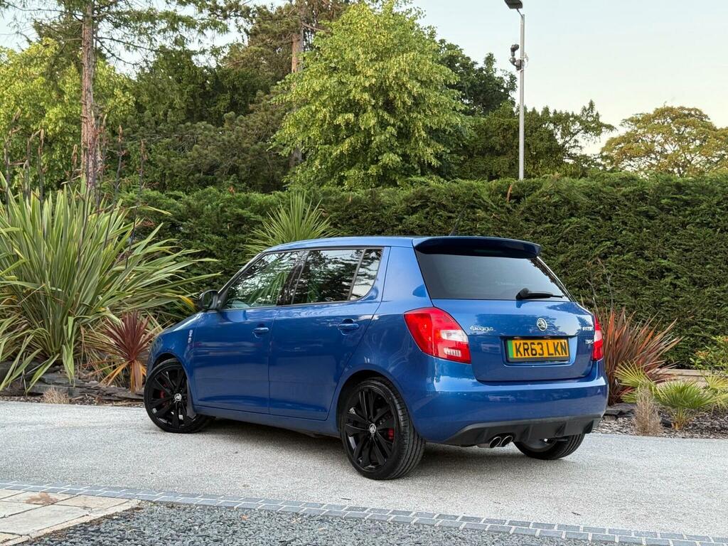Skoda Fabia 1.4 Tsi Vrs S2000 Dsg Euro 5 Blue #2