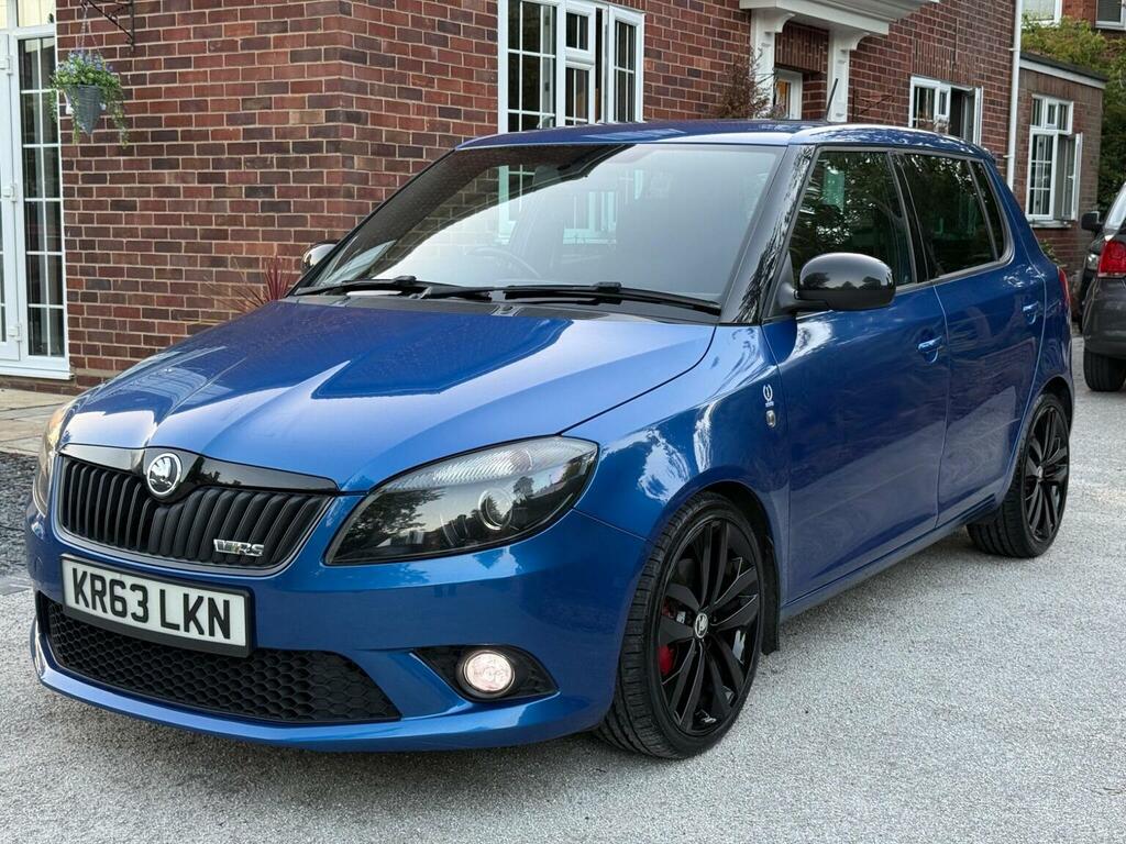 Skoda Fabia 1.4 Tsi Vrs S2000 Dsg Euro 5 Blue #6