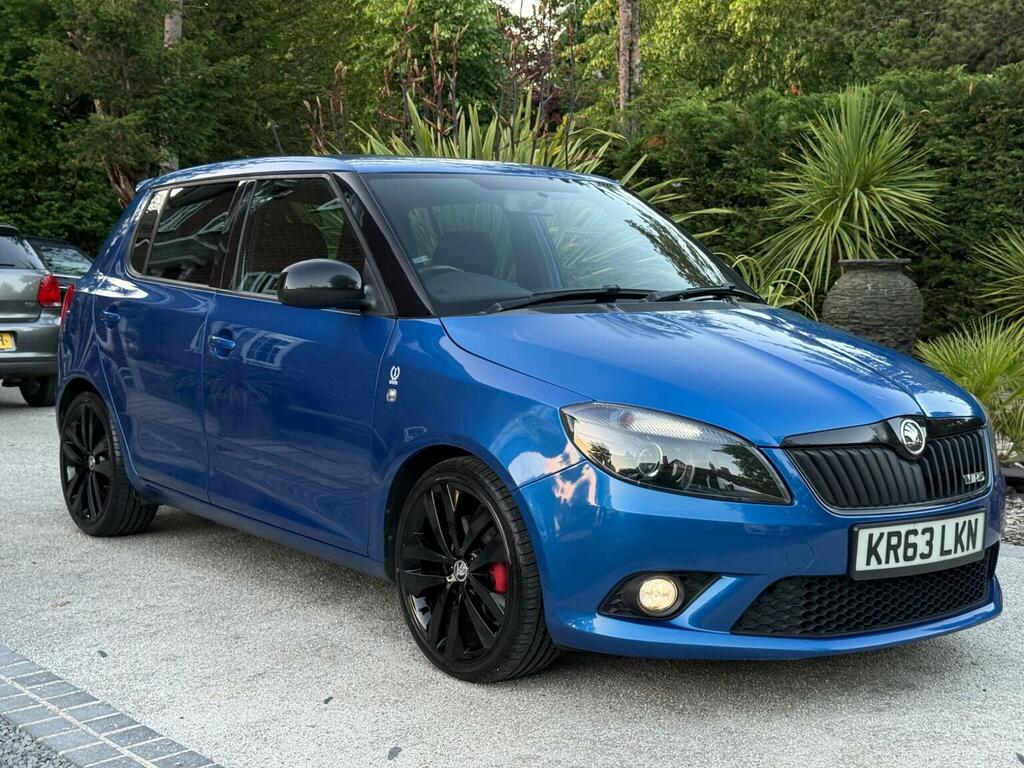 Skoda Fabia 1.4 Tsi Vrs S2000 Dsg Euro 5 Blue #5