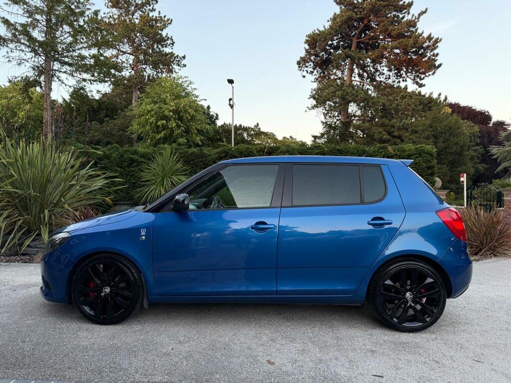 Skoda Fabia 1.4 Tsi Vrs S2000 Dsg Euro 5 Blue #4