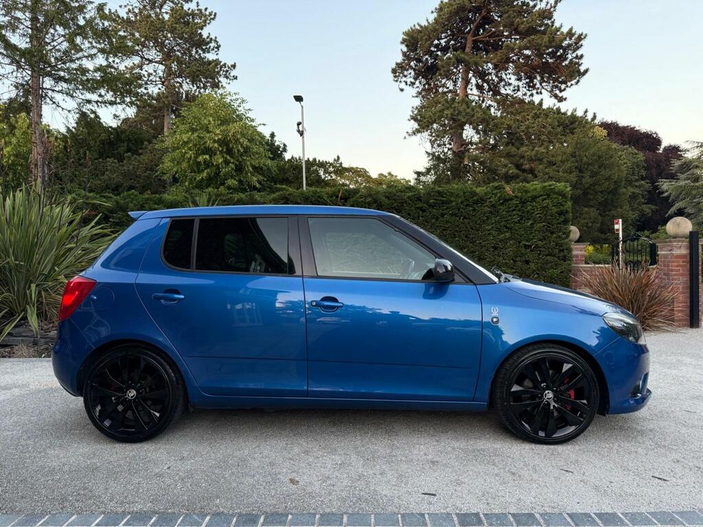 Skoda Fabia 1.4 Tsi Vrs S2000 Dsg Euro 5 Blue #3