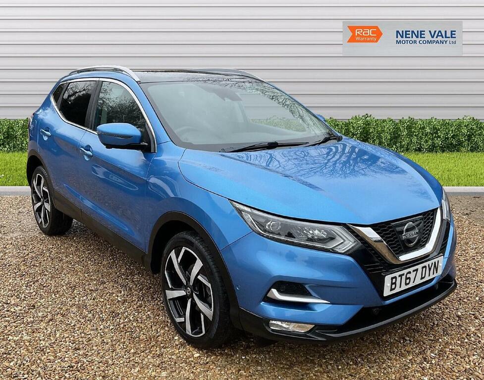 Nissan Qashqai Suv 1.5 Dci Tekna Euro 6 Ss 201767 BT67DYN Blue