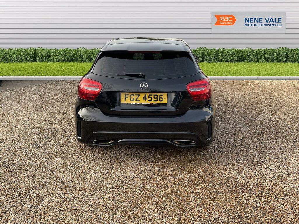 Mercedes-Benz A Class Hatchback 1.6 A180 Amg Line Executive Euro 6 S FGZ4596 Black #6