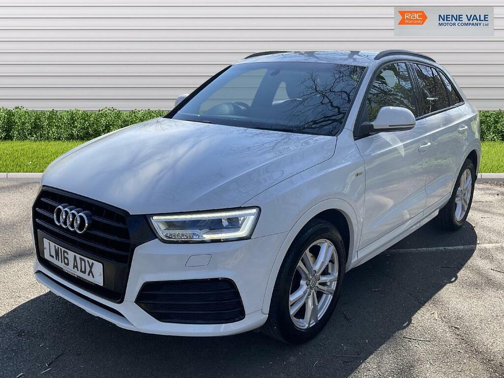 Audi Q3 Suv 1.4 Tfsi Cod S Line S Tronic Euro 6 Ss LW16ADX White #3