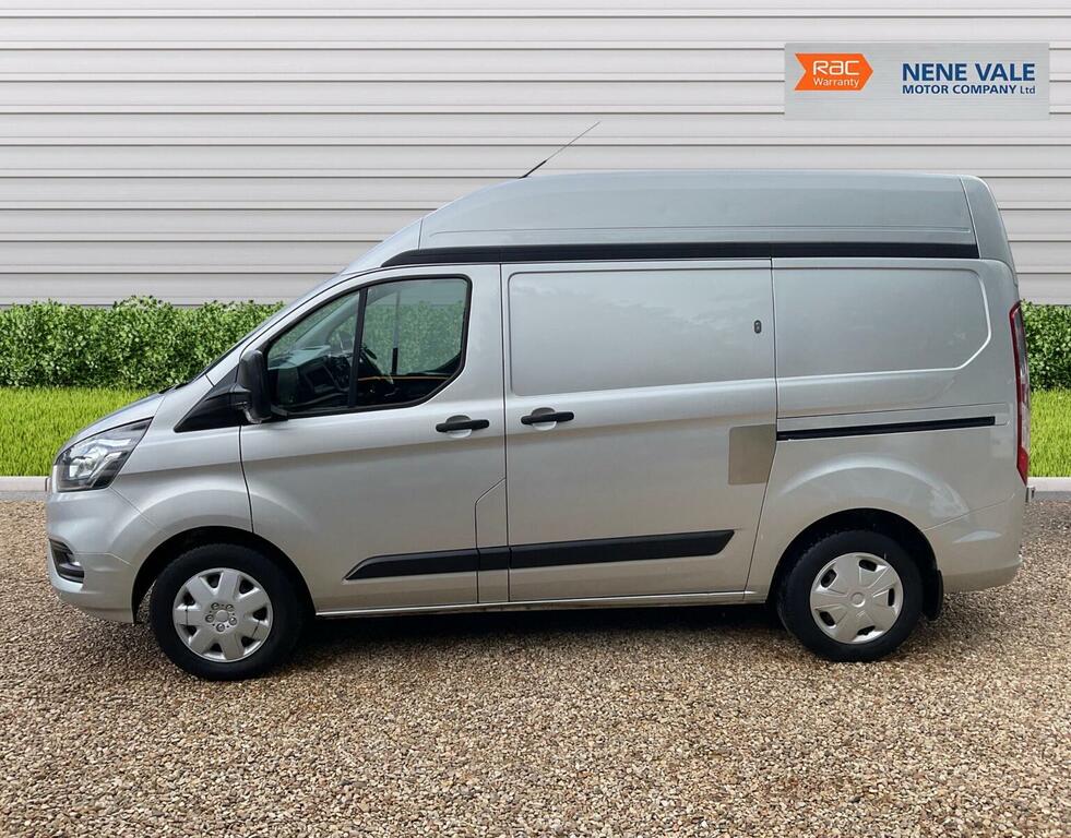 Ford Transit Custom Panel Van 2.0 320 Ecoblue Trend L1 H2 Euro 6 Ss BM19GKK Silver #4