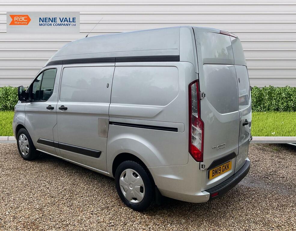 Ford Transit Custom Panel Van 2.0 320 Ecoblue Trend L1 H2 Euro 6 Ss BM19GKK Silver #5