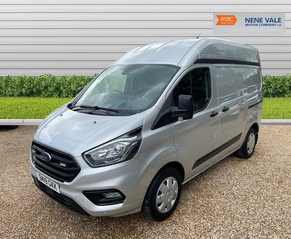 Ford Transit Custom Panel Van 2.0 320 Ecoblue Trend L1 H2 Euro 6 Ss BM19GKK Silver #3