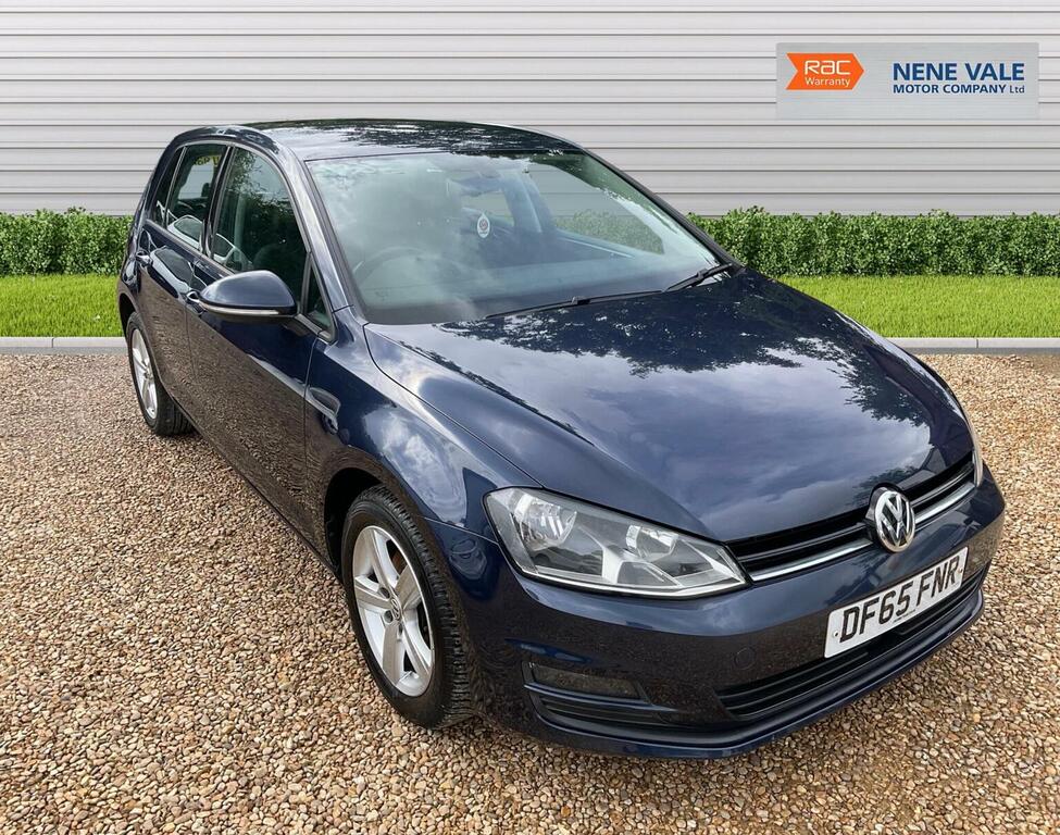 Volkswagen Golf Hatchback 1.6 Tdi Bluemotion Tech Match Euro 6 S Blue