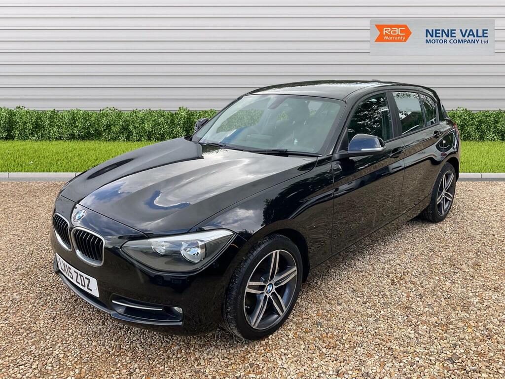 BMW 1 Series Hatchback 2.0 116D Sport Euro 5 Ss 201515 LX15ZDZ Black #3