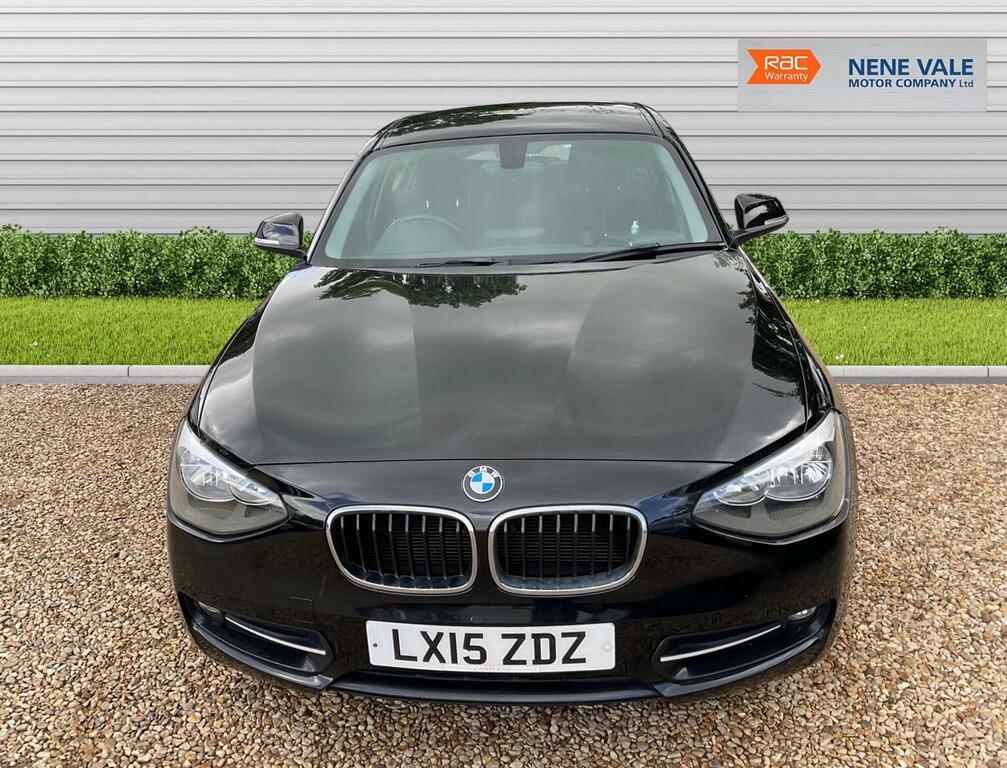 BMW 1 Series Hatchback 2.0 116D Sport Euro 5 Ss 201515 LX15ZDZ Black #2