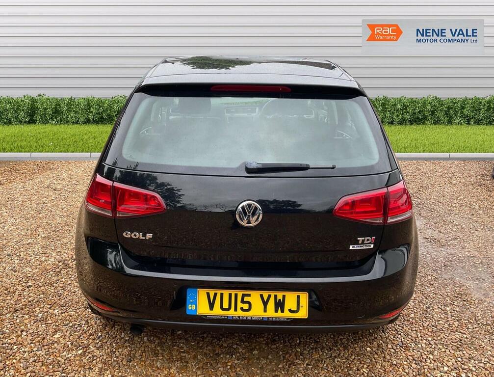 Volkswagen Golf Hatchback 1.6 Tdi Bluemotion Tech Match Euro 5 S VU15YWJ Black #6