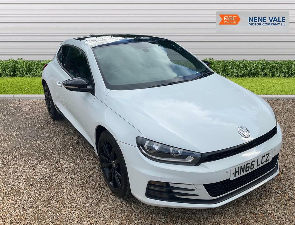 Volkswagen Scirocco 1.4 Tsi Bluemotion Tech Gt Black Edition Euro 6 S White