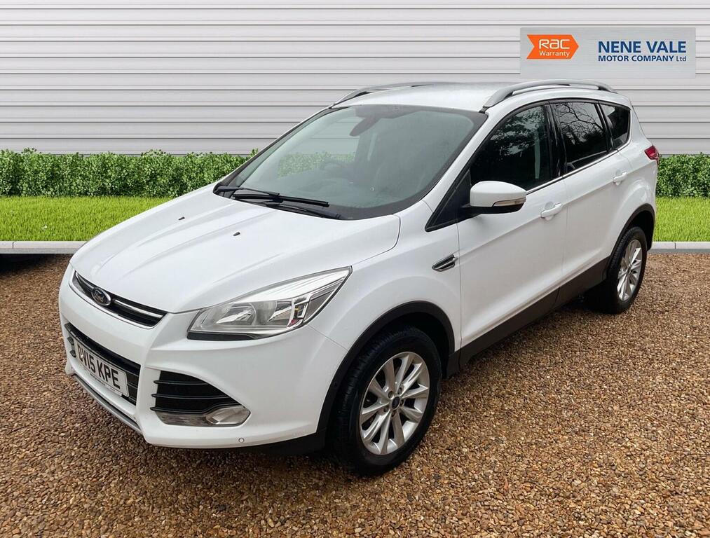 Ford Kuga Suv 2.0 Tdci Titanium 2Wd Euro 6 Ss 20151 DV15KPE White #2