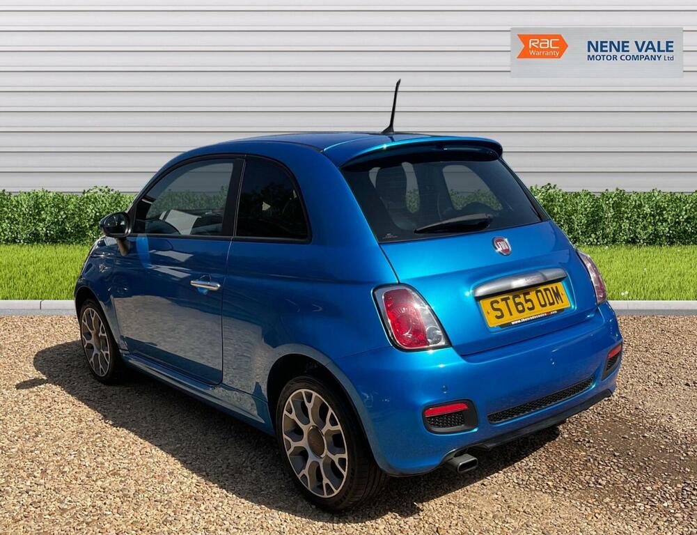 Fiat 500 Hatchback 1.2 S Euro 6 Ss 201565 Blue #3