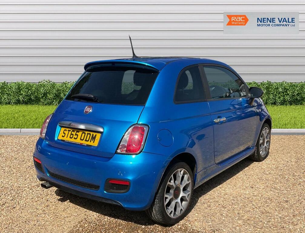 Fiat 500 Hatchback 1.2 S Euro 6 Ss 201565 Blue #5