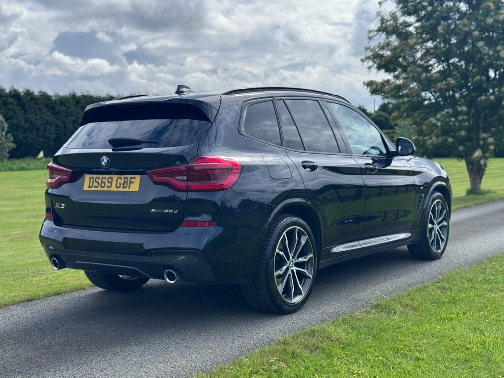 BMW X3 2L M Sport DS69GBF Black #4