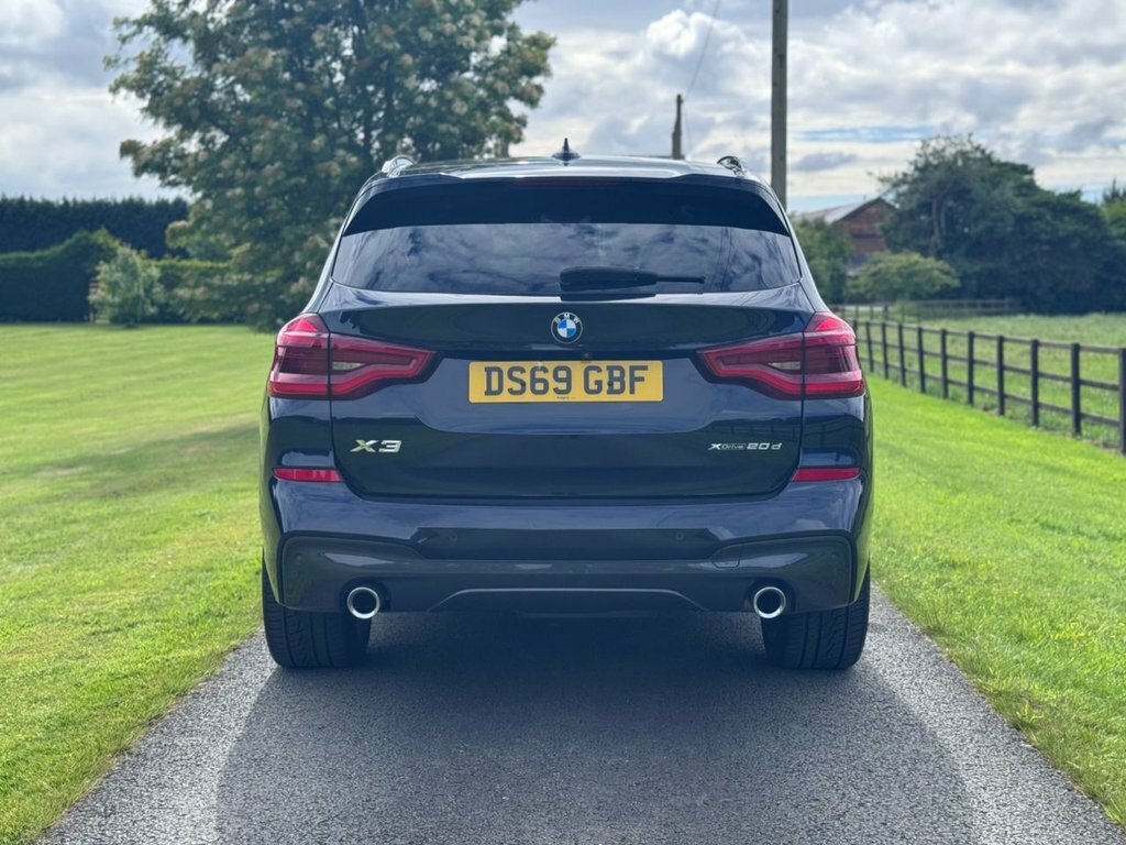 BMW X3 2L M Sport DS69GBF Black #5