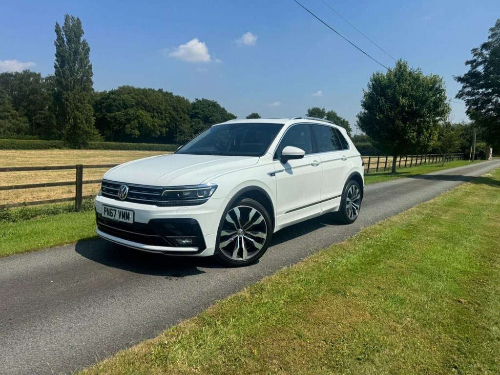 Volkswagen Tiguan 2L R-line PN67VMM White #6