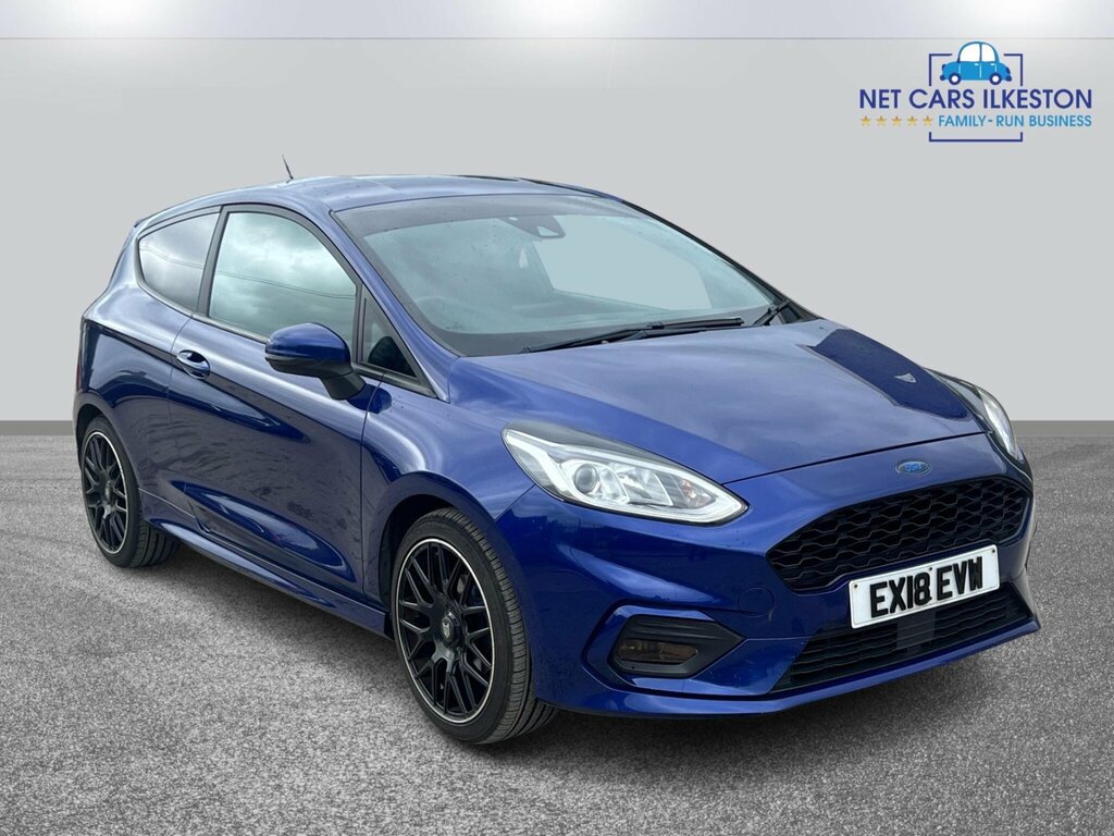 Ford Fiesta 1.0T Ecoboost St-line Euro 6 Ss Blue