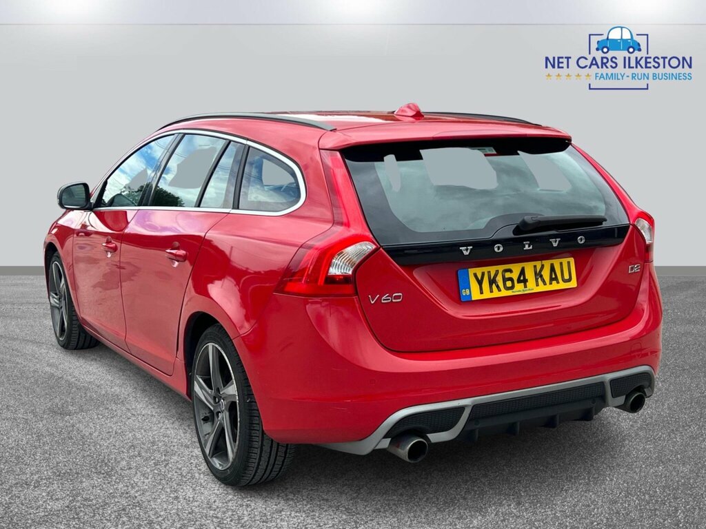 Volvo V60 1.6 D2 R-design Euro 5 Ss Red #4