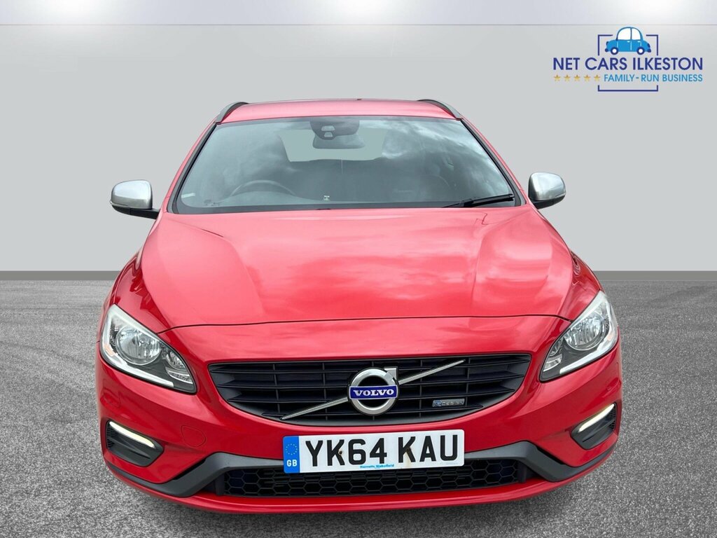 Volvo V60 1.6 D2 R-design Euro 5 Ss Red #2