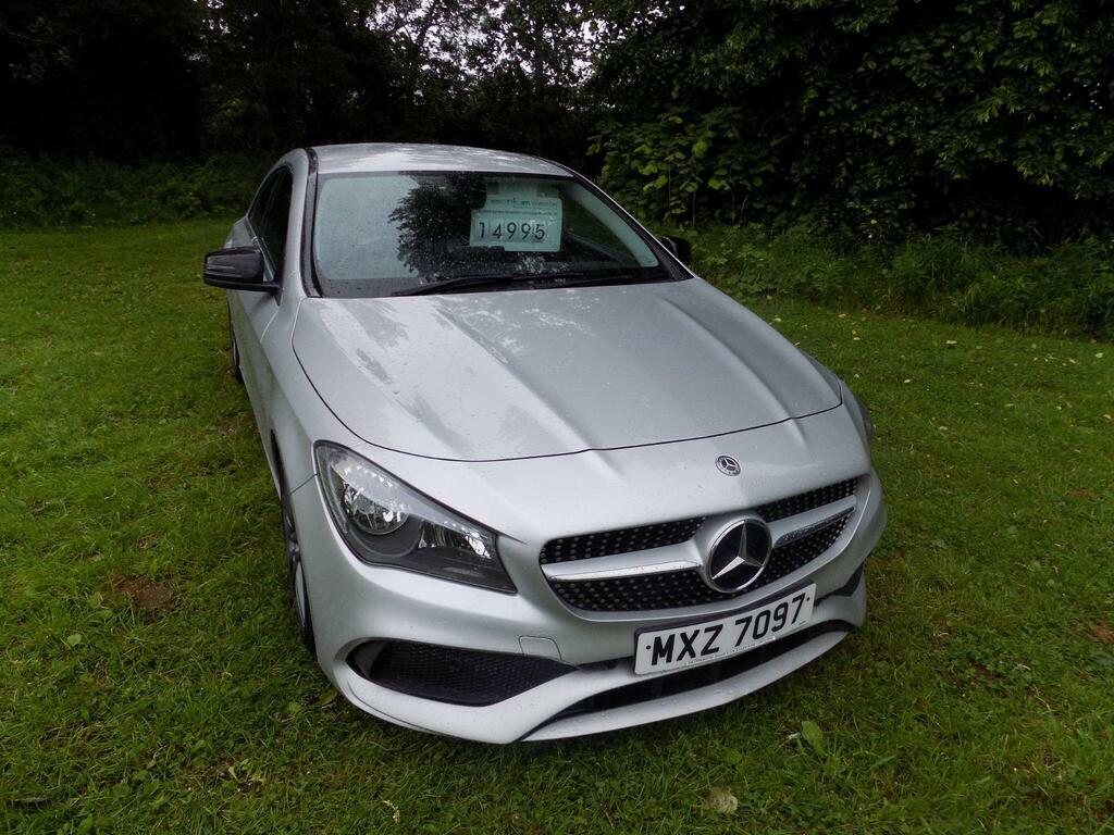 Mercedes-Benz CLA Class 1.6 Cla200 Amg Line Edition Coupe 7G-dct Euro 6 S Silver #5