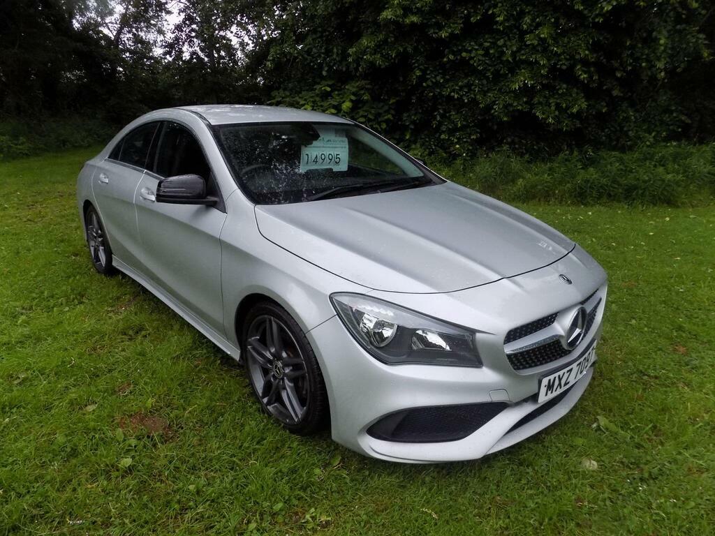 Mercedes-Benz CLA Class 1.6 Cla200 Amg Line Edition Coupe 7G-dct Euro 6 S Silver