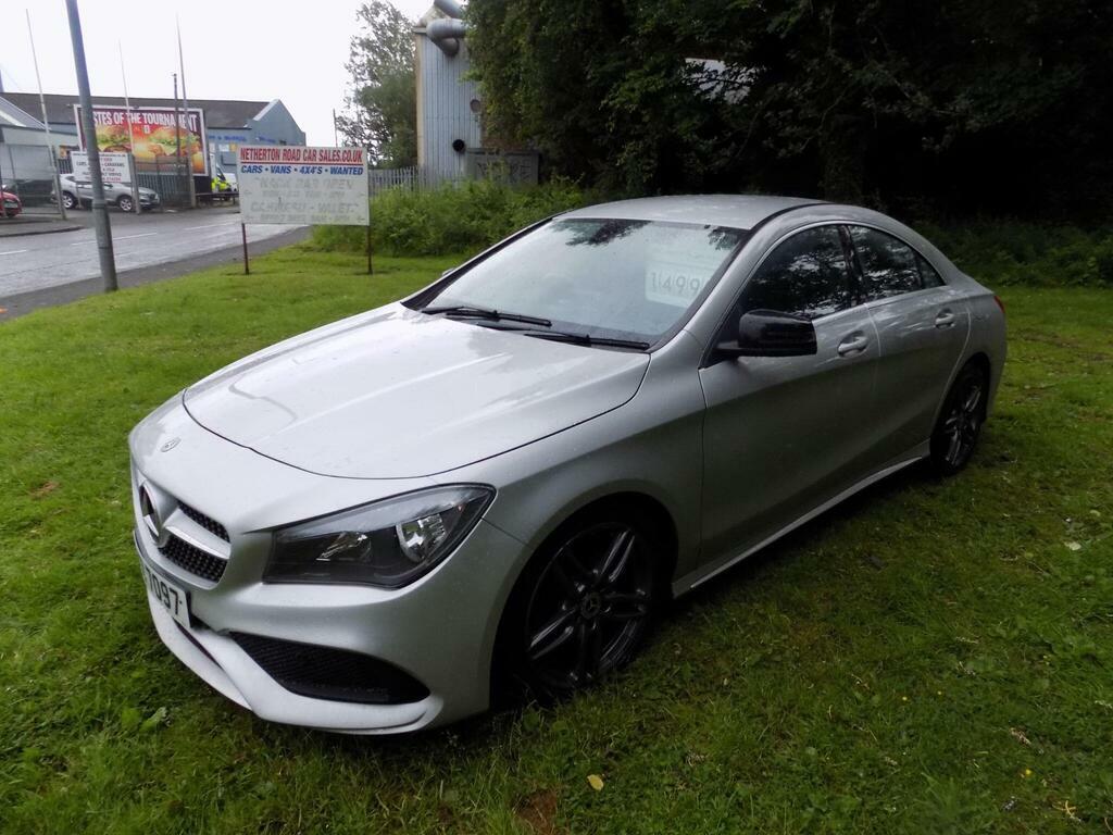 Mercedes-Benz CLA Class 1.6 Cla200 Amg Line Edition Coupe 7G-dct Euro 6 S Silver #6