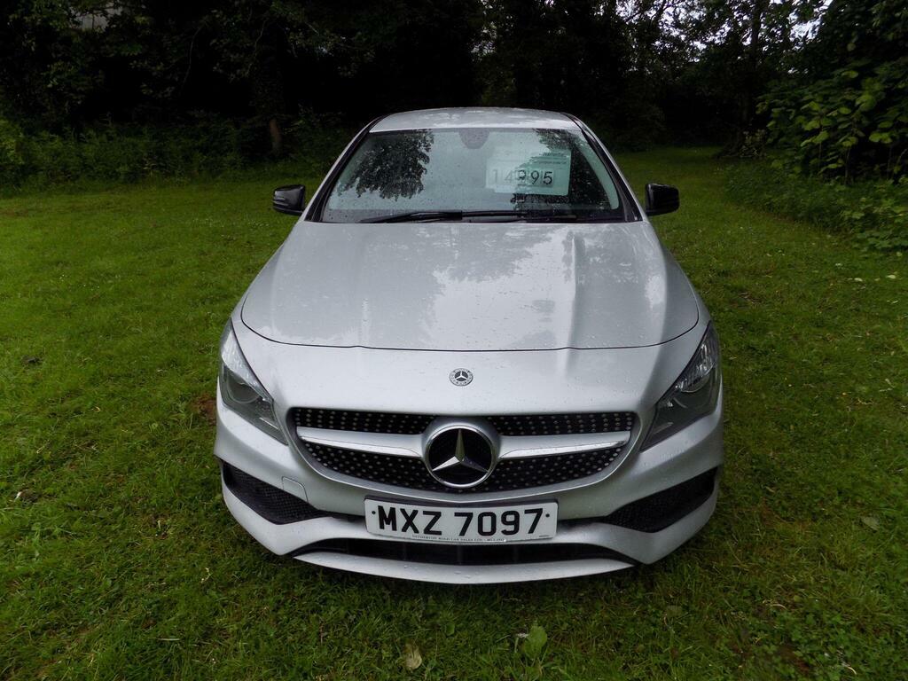 Mercedes-Benz CLA Class 1.6 Cla200 Amg Line Edition Coupe 7G-dct Euro 6 S Silver #2