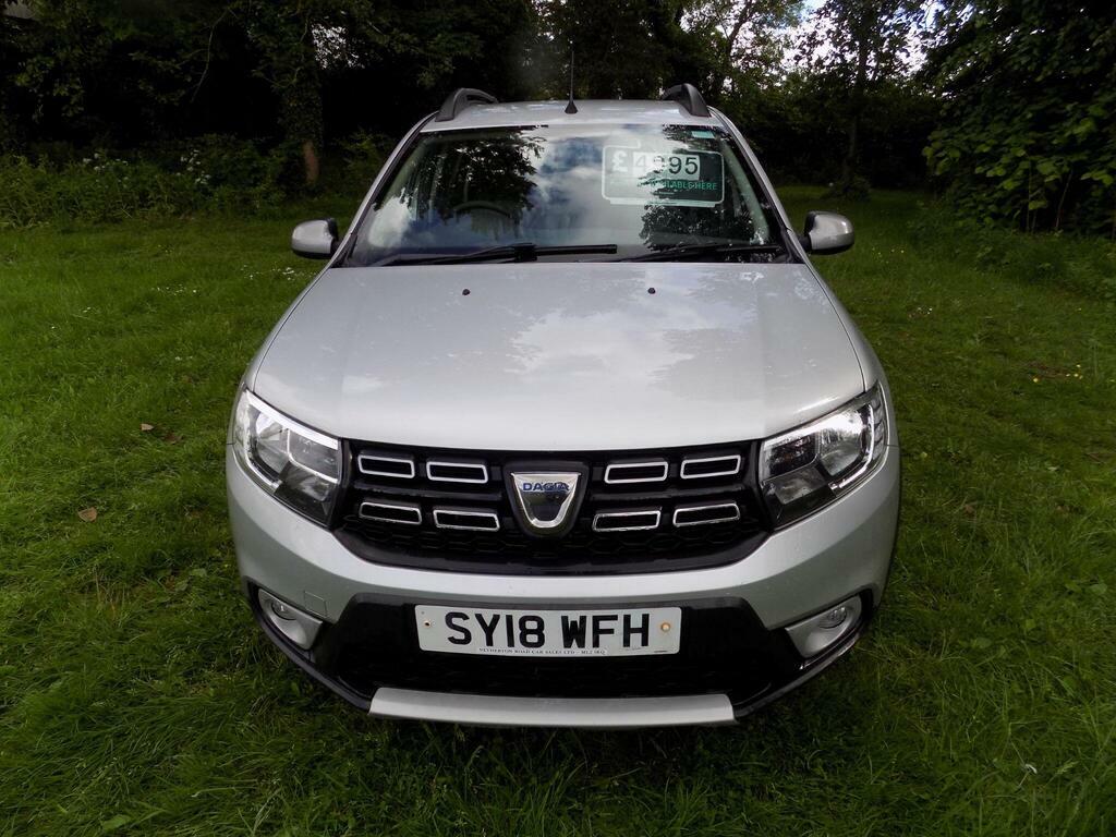 Dacia Sandero Stepway 0.9 Tce Ambiance Euro 6 S S SY18WFH Silver #2