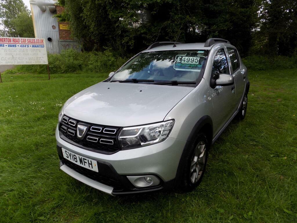 Dacia Sandero Stepway 0.9 Tce Ambiance Euro 6 S S SY18WFH Silver #3