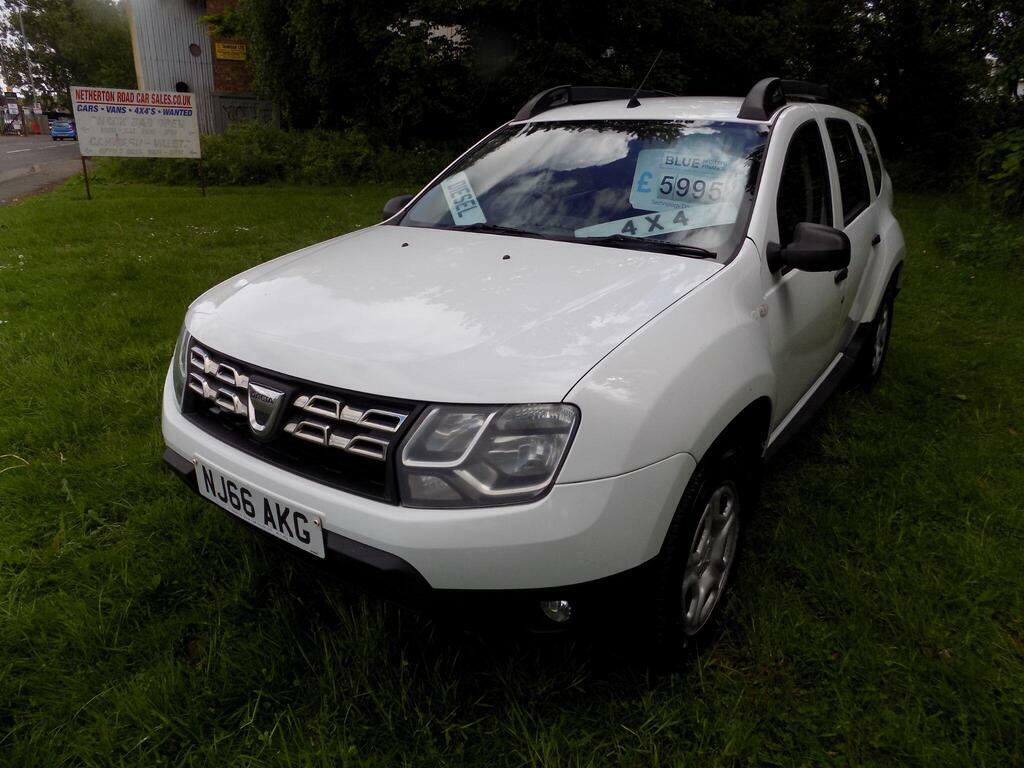Dacia Duster 1.5 Dci Ambiance 4Wd Euro 6 S S NJ66AKG White #4
