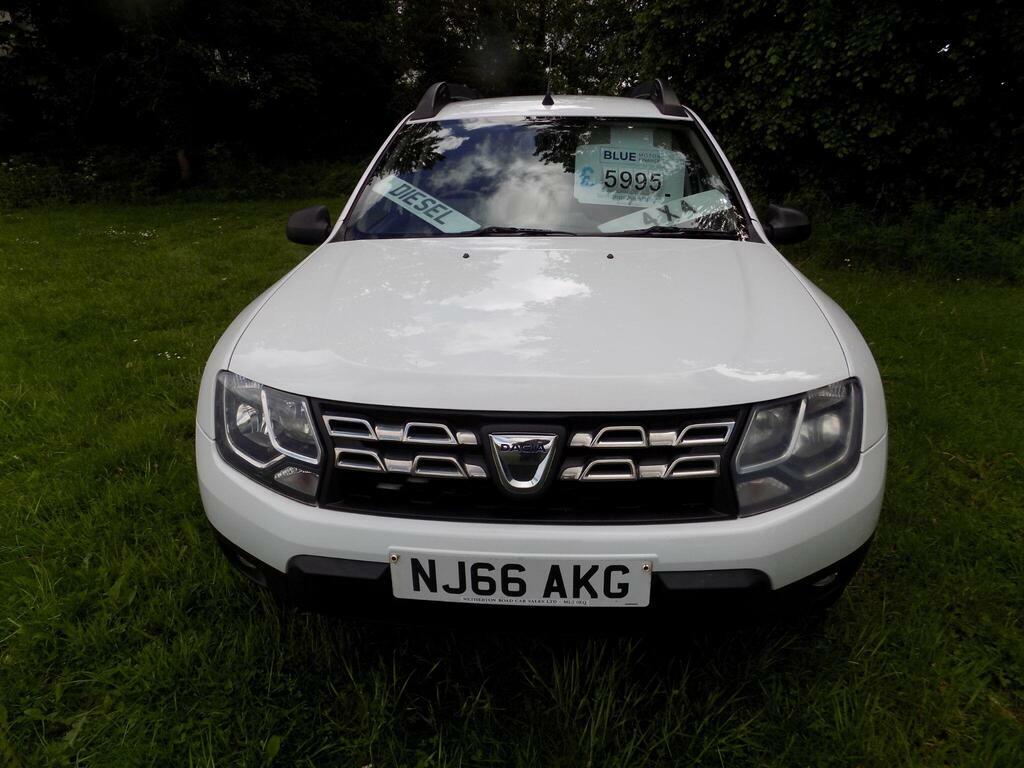 Dacia Duster 1.5 Dci Ambiance 4Wd Euro 6 S S NJ66AKG White #3