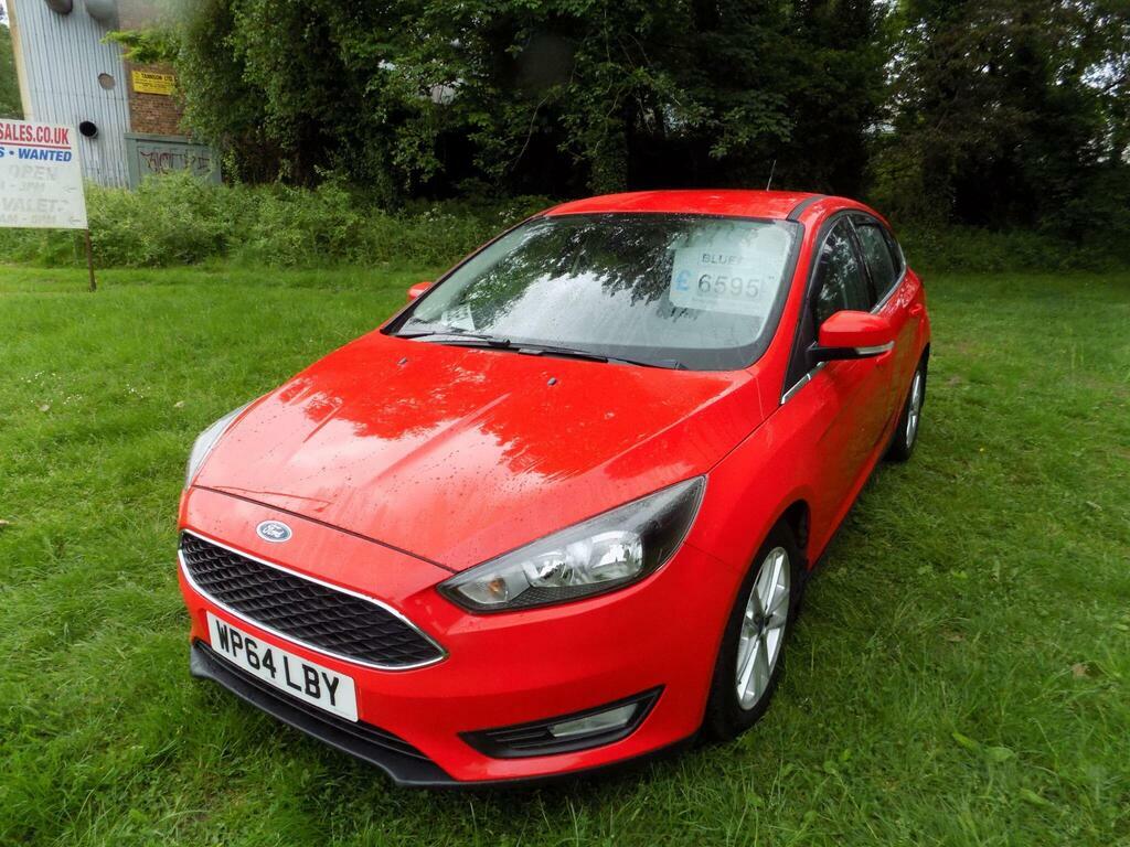 Ford Focus 1.5 Tdci Zetec Euro 6 S S WP64LBY Red #4