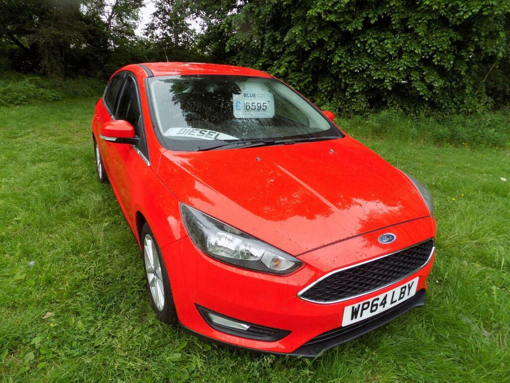 Ford Focus 1.5 Tdci Zetec Euro 6 S S WP64LBY Red #2
