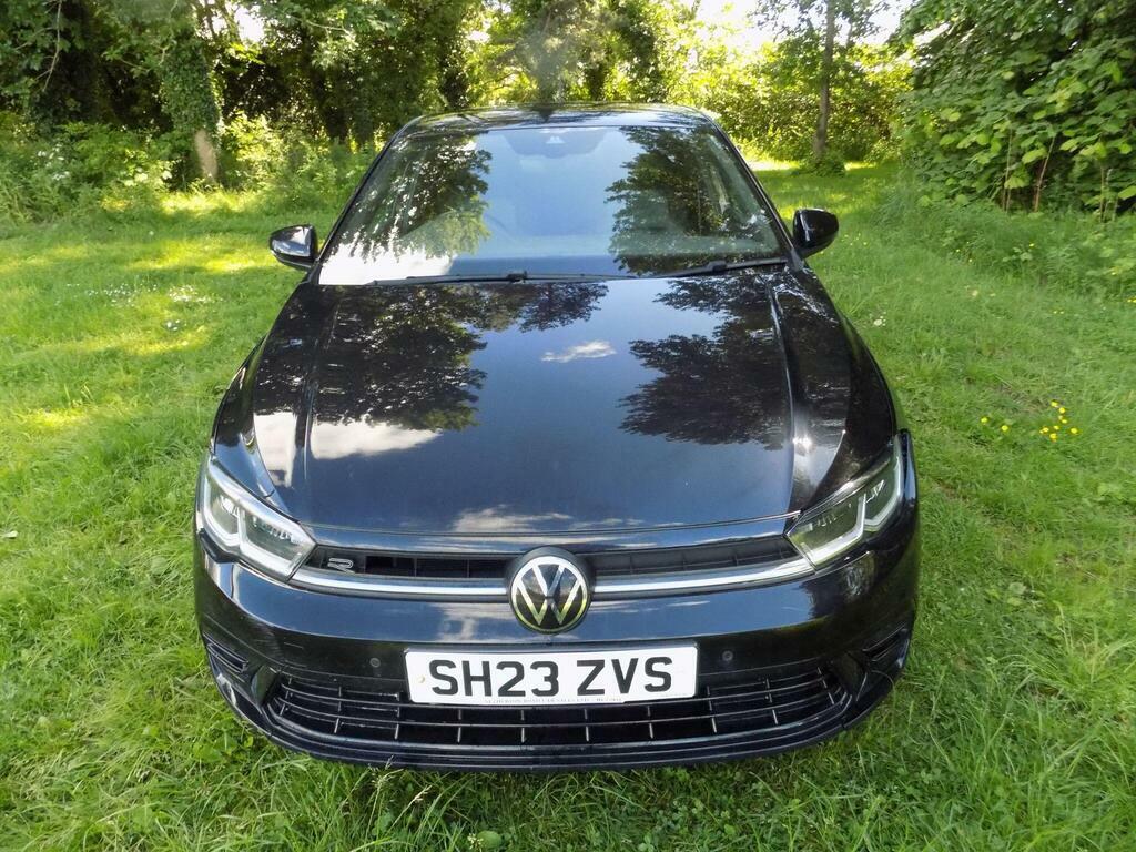 Volkswagen Polo 1.0 Tsi R-line Euro 6 S S SH23ZVS Black #2