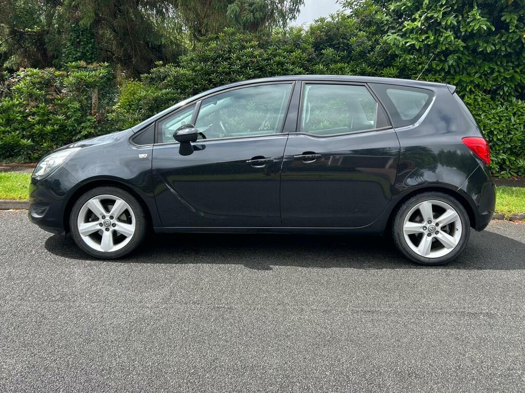 Vauxhall Meriva Mpv 1.4I Exclusiv Euro 6 201616 DL16VFY Black #2