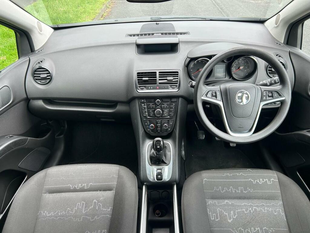 Vauxhall Meriva Mpv 1.4I Exclusiv Euro 6 201616 DL16VFY Black #3