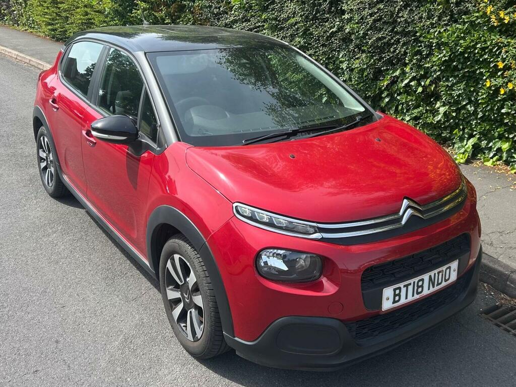 Citroen C3 1.2 Puretech Feel Euro 6 Red