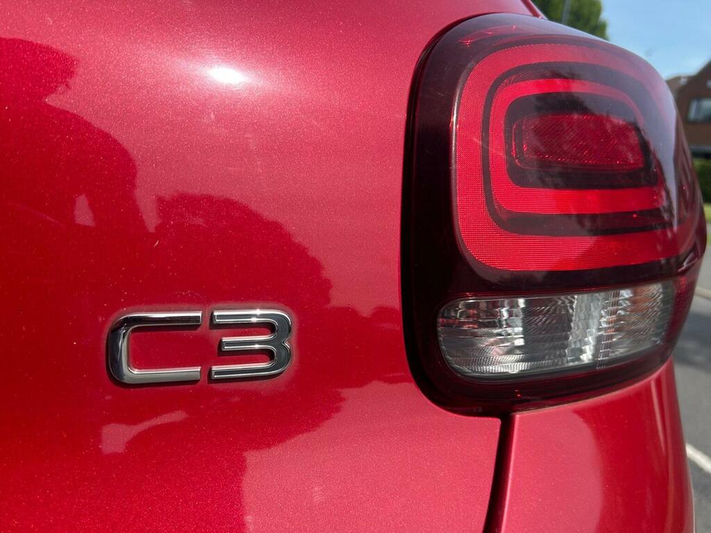 Citroen C3 1.2 Puretech Feel Euro 6 Red #4