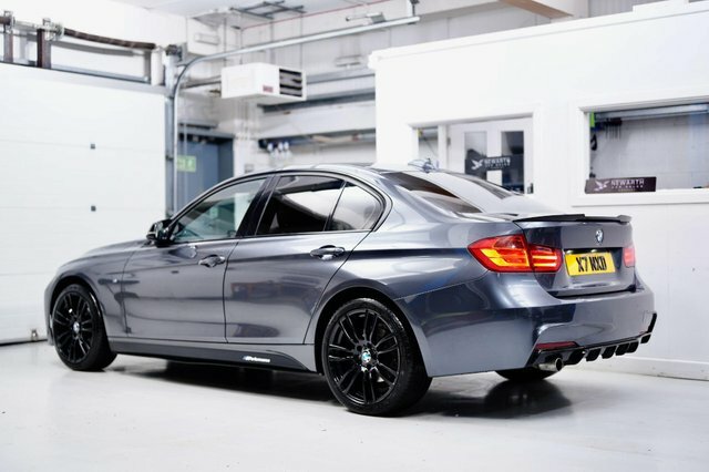 BMW 3 Series 2.0 320D M Sport Saloon Xdrive Eur Grey #2