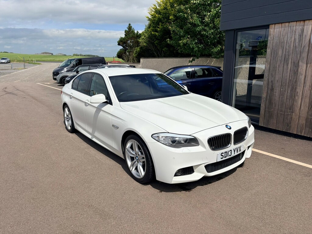 BMW 5 Series 3.0 530D M Sport Saloon White