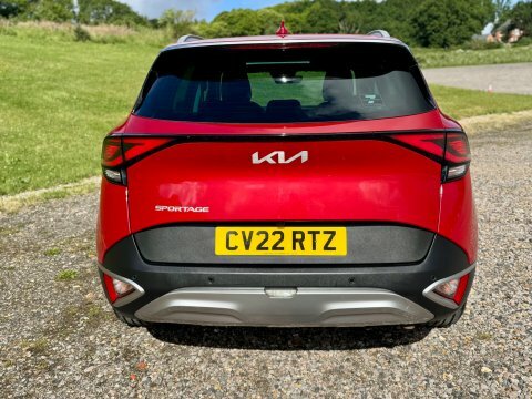 Kia Sportage Launch Edition Isg CV22RTZ Red #4