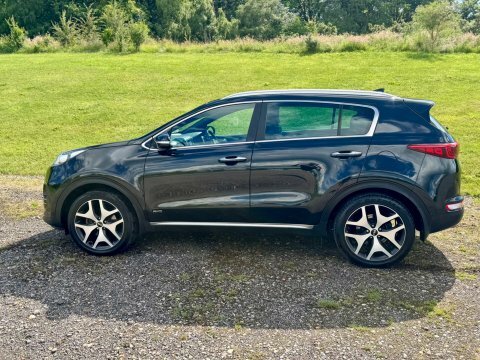 Kia Sportage Crdi Gt-line Black #6